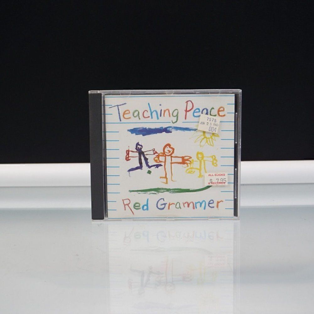 Teaching Peace By Red Grammer 1 Disc CD Vintage 1986 BMG